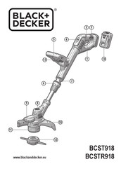 Black & Decker BCSTR918 Original Instructions Manual