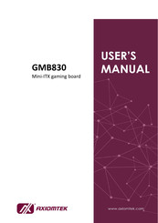 AXIOMTEK GMB830 User Manual