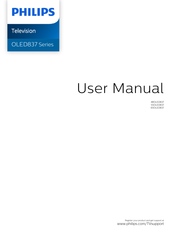 Philips 48OLED837 User Manual