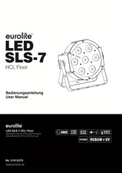 EuroLite LED SLS-7 User Manual