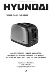 Hyundai TO 700BE Instruction Manual