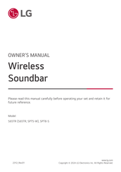 LG S65TR Owner's Manual