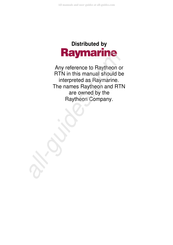 Raytheon V700 Instruction Manual