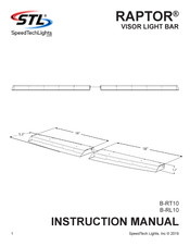 SpeedTech Lights RAPTOR B-RT10 Instruction Manual