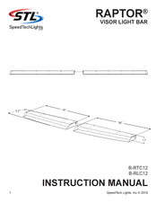 SpeedTech Lights RAPTOR B-RTC12 Instruction Manual