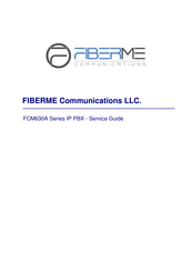Fiberme FCM630A Service Manual
