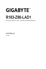 Gigabyte R183-Z90-LAD1 User Manual