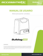 Accessmatic Bulldog 1100 Instructions Manual