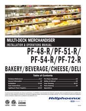 Dover Hillphoenix PF-54-R Installation & Operation Manual