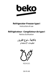 Beko RDSA32S Instructions For Use Manual
