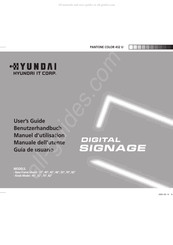 Hyundai PANTONE COLOR 432 U User Manual