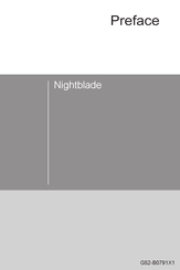 MSI Nightblade G52-B0791X1 Manual