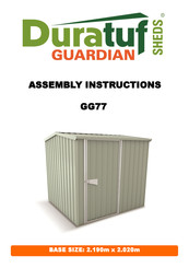 Duratuf GUARDIAN GG77 Assembly Instructions Manual