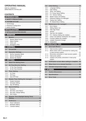 Fujitsu 3IVF9009 Operating Manual