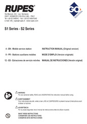 Rupes S130L-EL-EM Instruction Manual