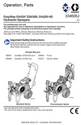 Graco DutyMax EH 230 HD Operation, Parts