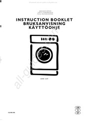 AEG EWW 1649 Instruction Booklet