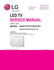 LG 60UF770Y-TA Service Manual