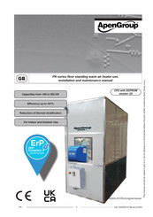 ApenGroup PKE-N Use, Installation And Maintenance Manual