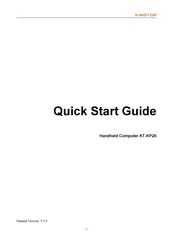 Kingtop KT-KP26 Quick Start Manual