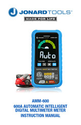 JONARD TOOLS AMM-600 Instruction Manual