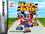 Konami GAME BOY ADVANCE KRAZY RACERS Manual