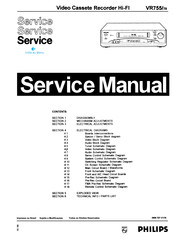 Philips VR755/78 Service Manual