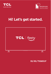 TCL 55Q651F Get Started