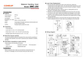 Comeup BMC-250 Manual
