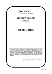 Pentair EcoLine 40L30 User Manual
