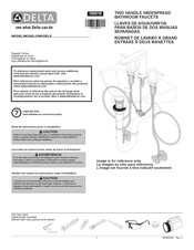 Delta Stryke 357766-MPU-DST Manual