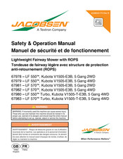 Textron JACOBSEN LF 570 67981 Safety & Operation Manual