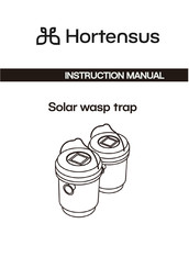 Hortensus OP 013515 Instruction Manual