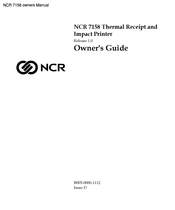 NCR 7158 Owner's Manual