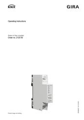 Gira KNX 2123 00 Operating Instructions Manual