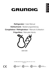 Grundig GEK1200 User Manual