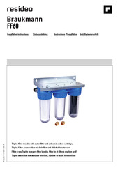 resideo Braukmann FF60 Installation Instructions Manual