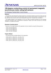 Renesas RA6T2 Application Note