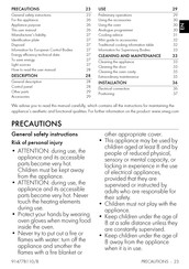 Smeg SF800A Manual