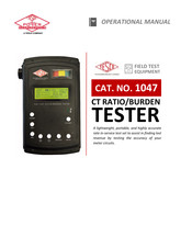 Tesco 1047 Operation Manual