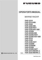 Furuno FAR-2238S-NXT Operator's Manual