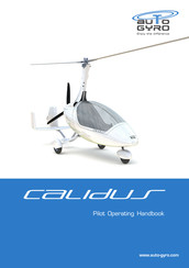 AUTO GYRO CALIDUS 916iS Operating Handbook