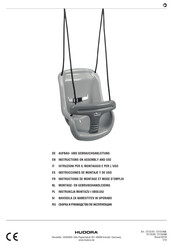 Hudora 72112/01 Instructions On Assembly And Use