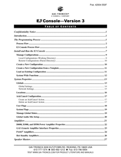 Hubbell GAI-TRONICS E3 Manual