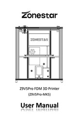 Zonestar Z9V5Pro-MK5 User Manual