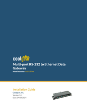 CoolGear MSD-SRF4X Installation Manual