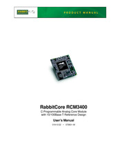 Rabbit RCM3400 User Manual