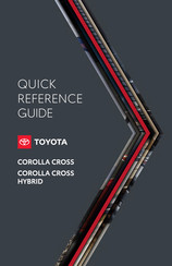Toyota COROLLA CROSS 2023 Quick Reference Manual