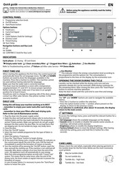 Whirlpool 859991633560 Quick Manual