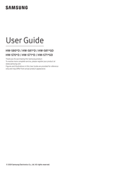 Samsung HW-S71 D Series User Manual